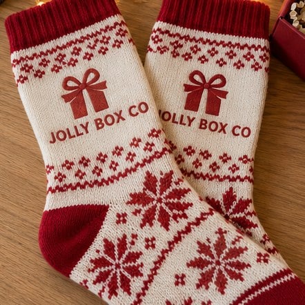 Custom Holiday Socks